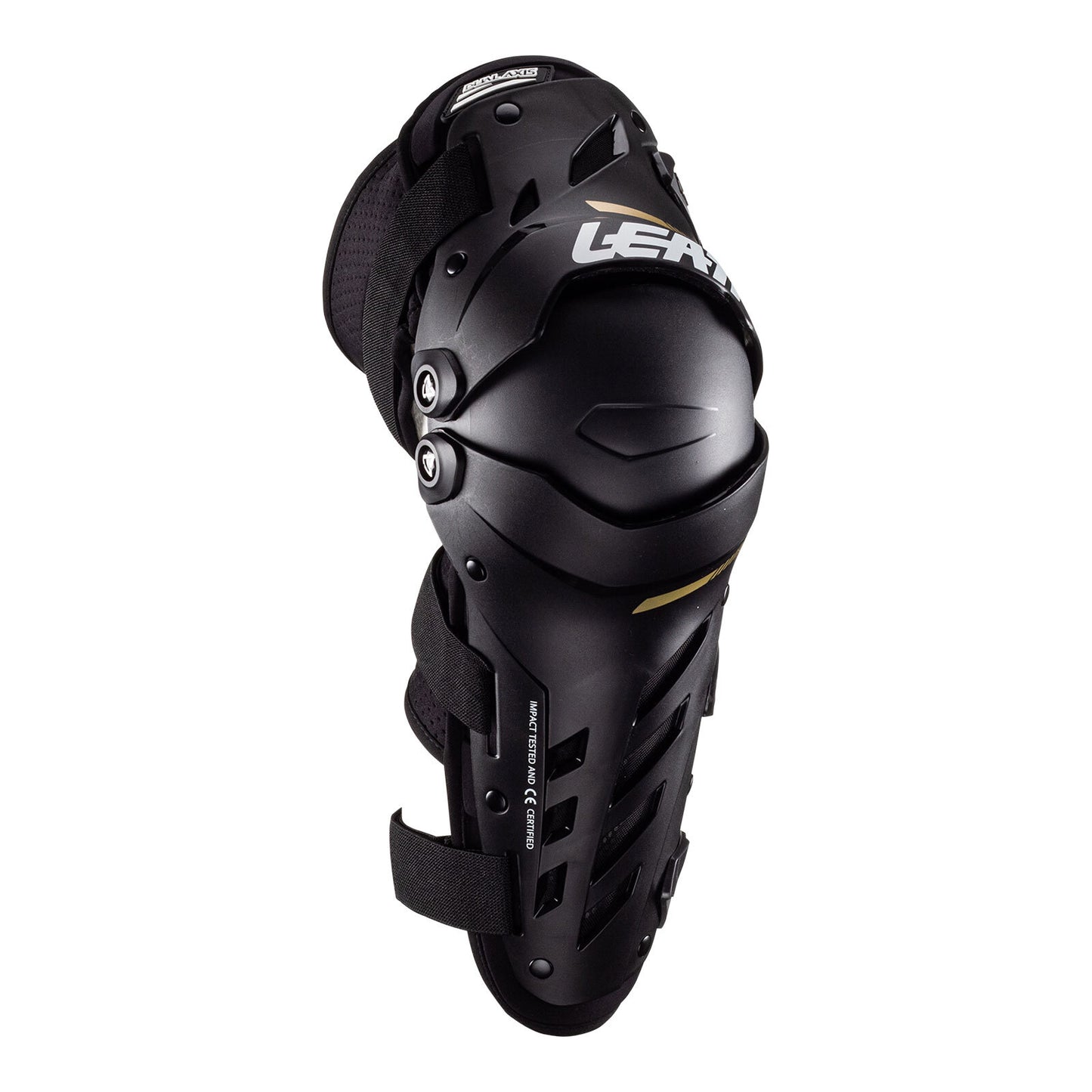 LEATT '22 KNEE & SHIN GUARD DUAL AXIS BLACK