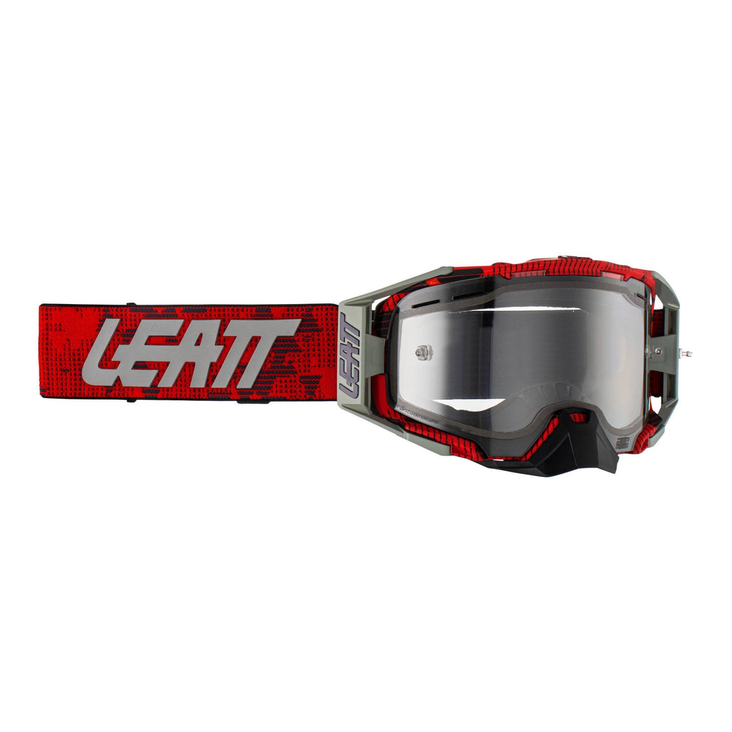 LEATT GOGGLE VELOCITY 6.5 ENDURO JW22 RED CLEAR 83%