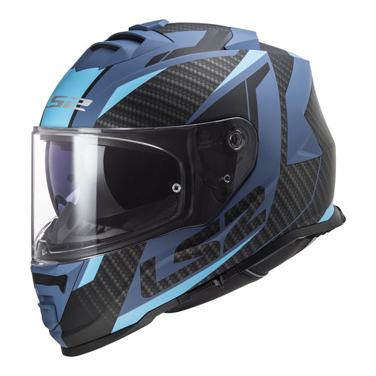 LS2 FF800 Storm II Racer - Matte Blue 06