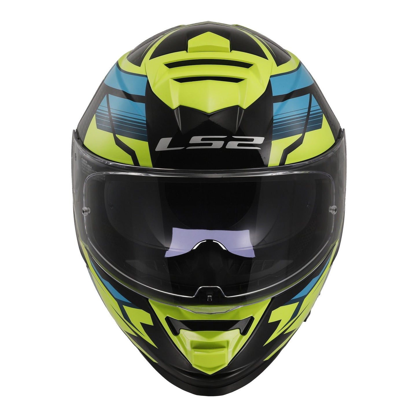 LS2 FF800 Storm II - Tracker Black / High Visibility Yellow 06