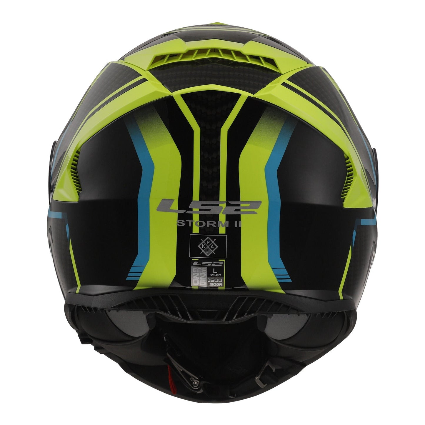 LS2 FF800 Storm II - Tracker Black / High Visibility Yellow 06