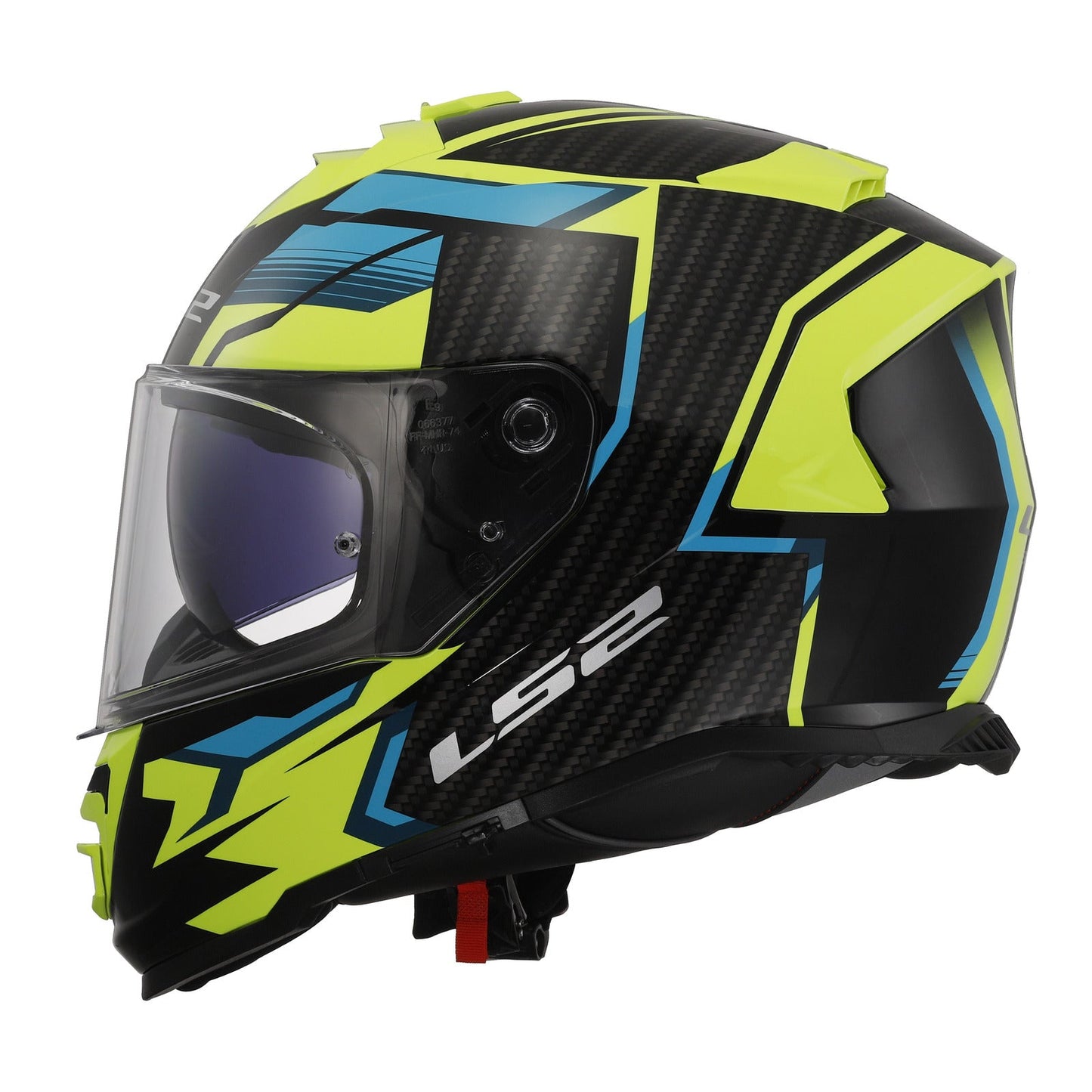 LS2 FF800 Storm II - Tracker Black / High Visibility Yellow 06