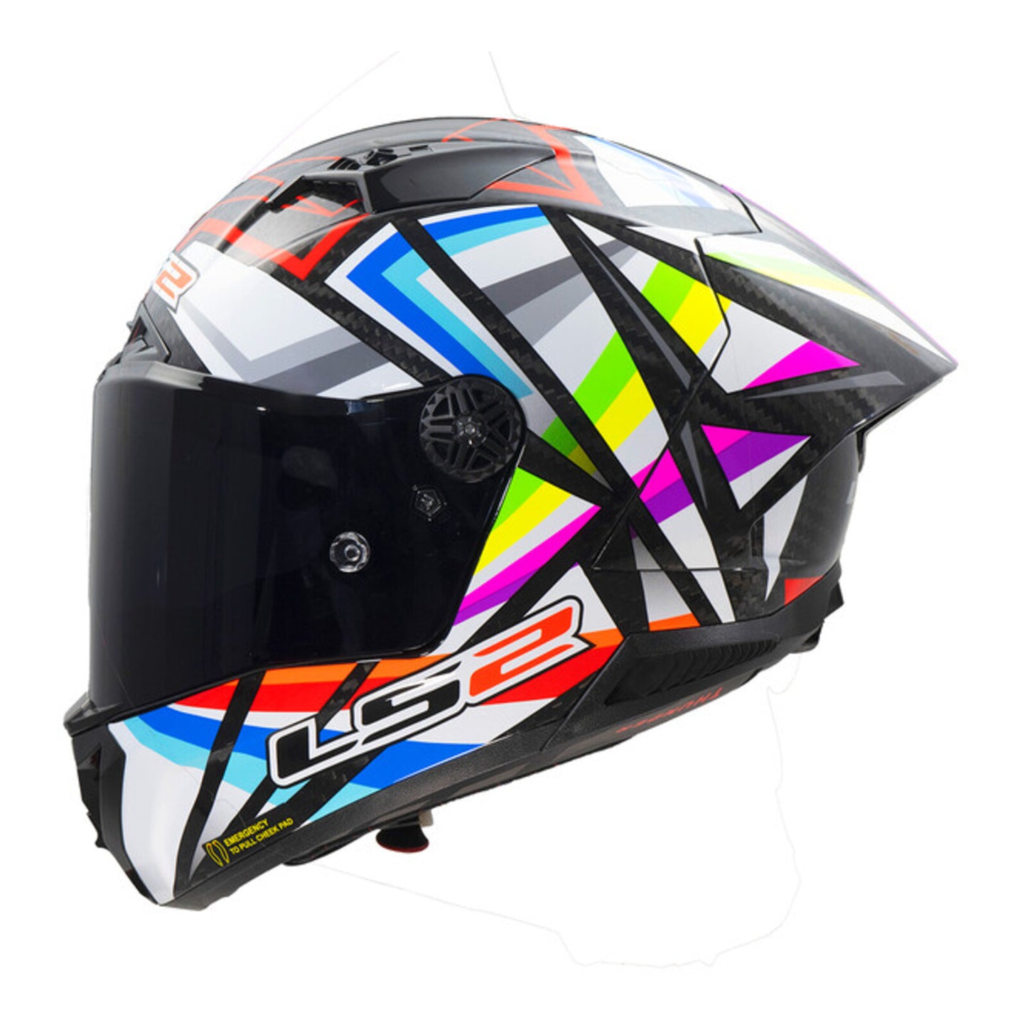LS2 FF805C Thunder GP Aero Flash Helmet 06