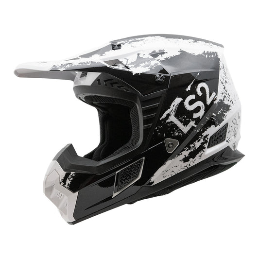 LS2 MX706 Coz Hyde - Black / White 06