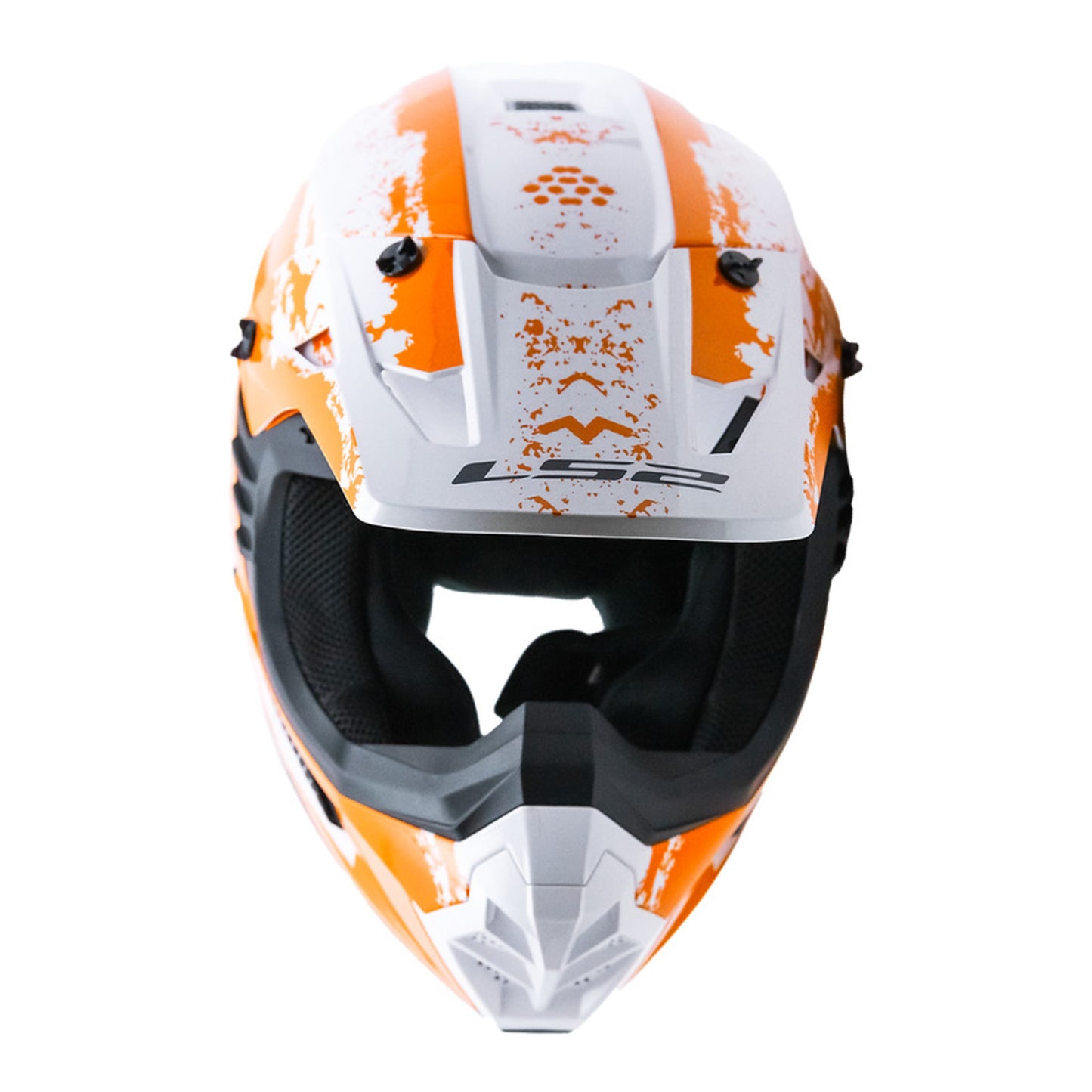 LS2 MX706 Coz Hyde - Orange / White 06