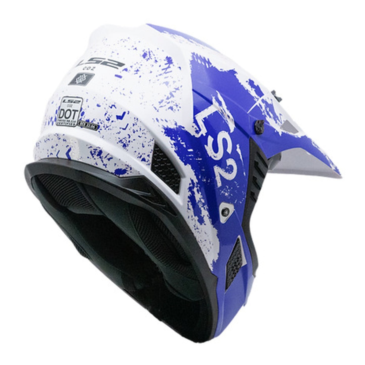 LS2 MX706J Coz Hyde - Blue / White 06