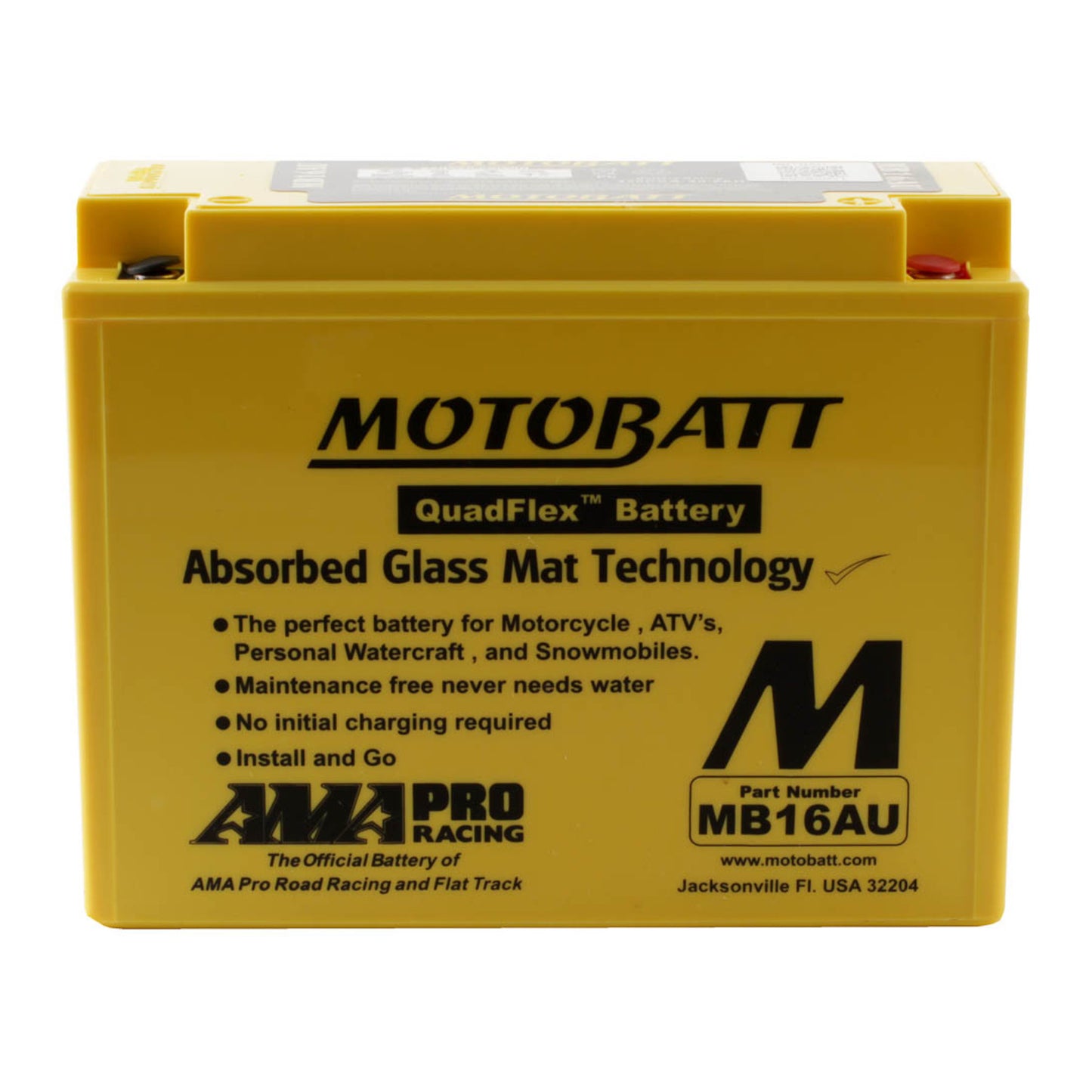 Motobatt Battery Quadflex AGM - MB16AU