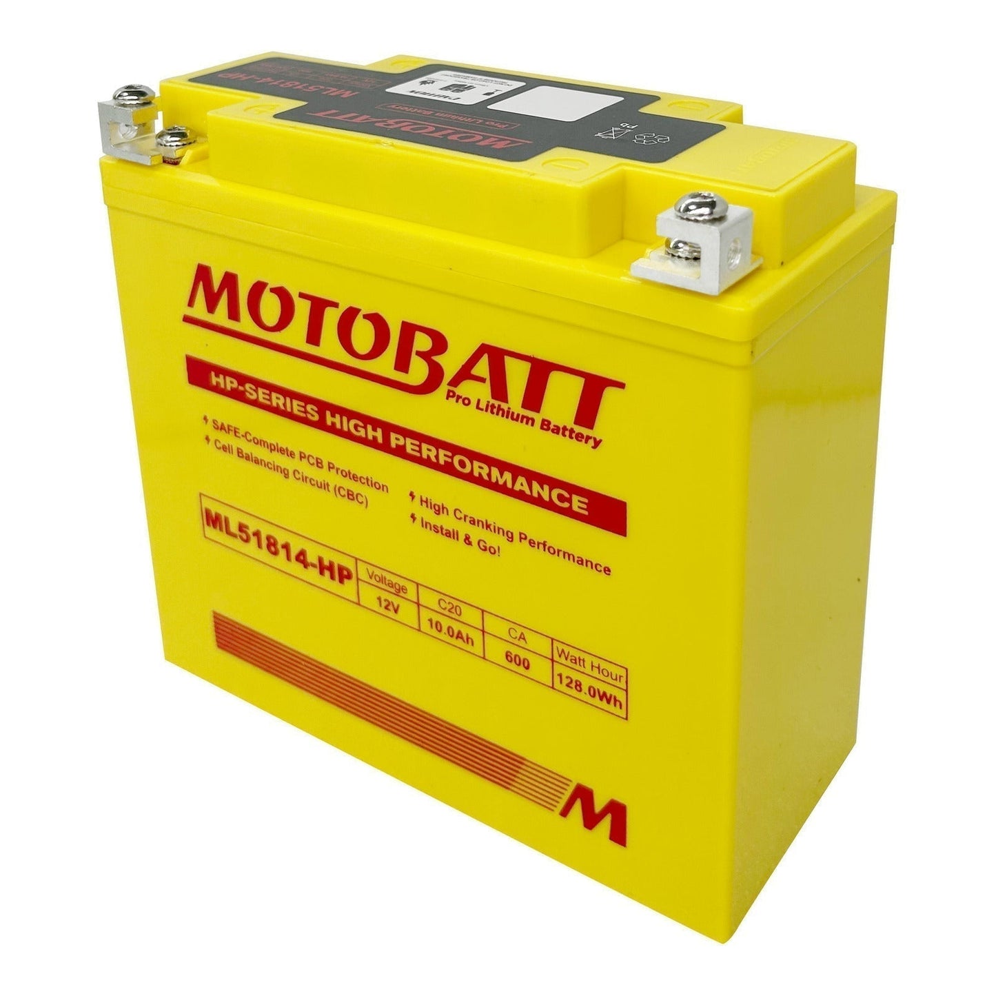 MOTOBATT PRO LITHIUM BATTERY MPL51814-HP