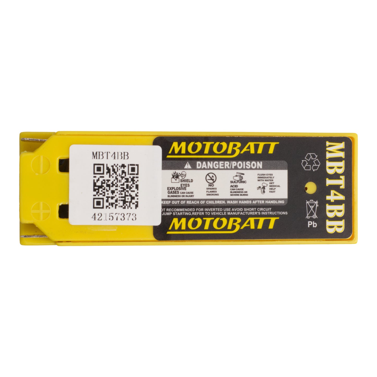 MBT4BB MOTOBATT QUADFLEX BATTERY