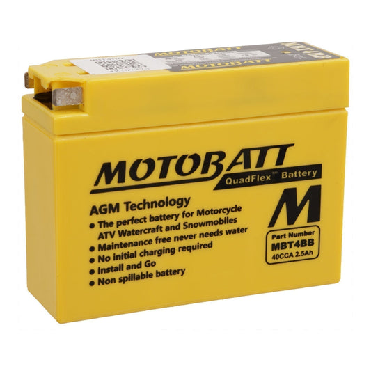 MBT4BB MOTOBATT QUADFLEX BATTERY