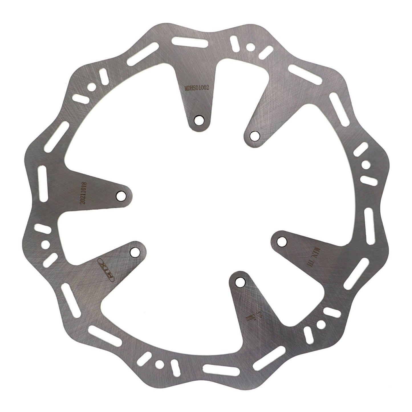 MTX HORNET BRAKE DISC SOLID WAVE TYPE - FRONT #MDHS01002