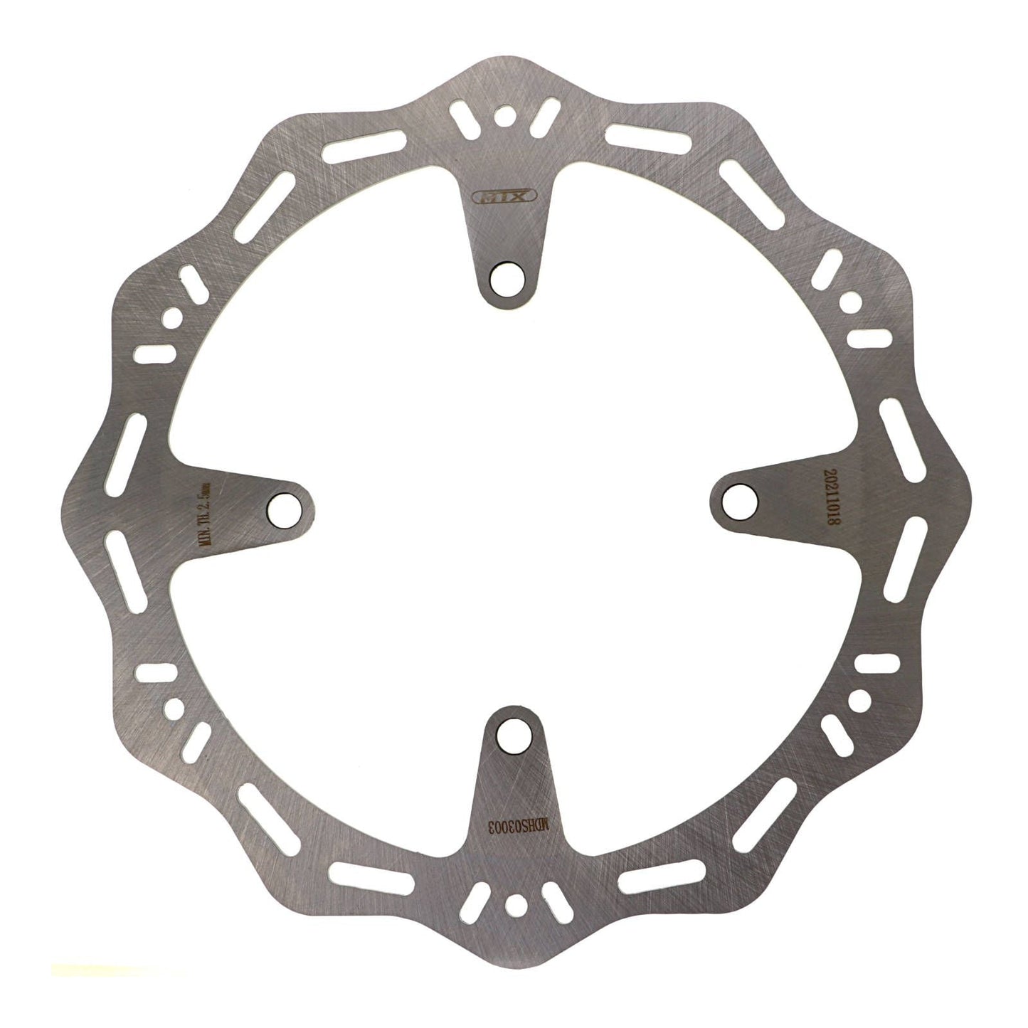 MTX HORNET BRAKE DISC SOLID WAVE TYPE - FRONT #MDHS03003