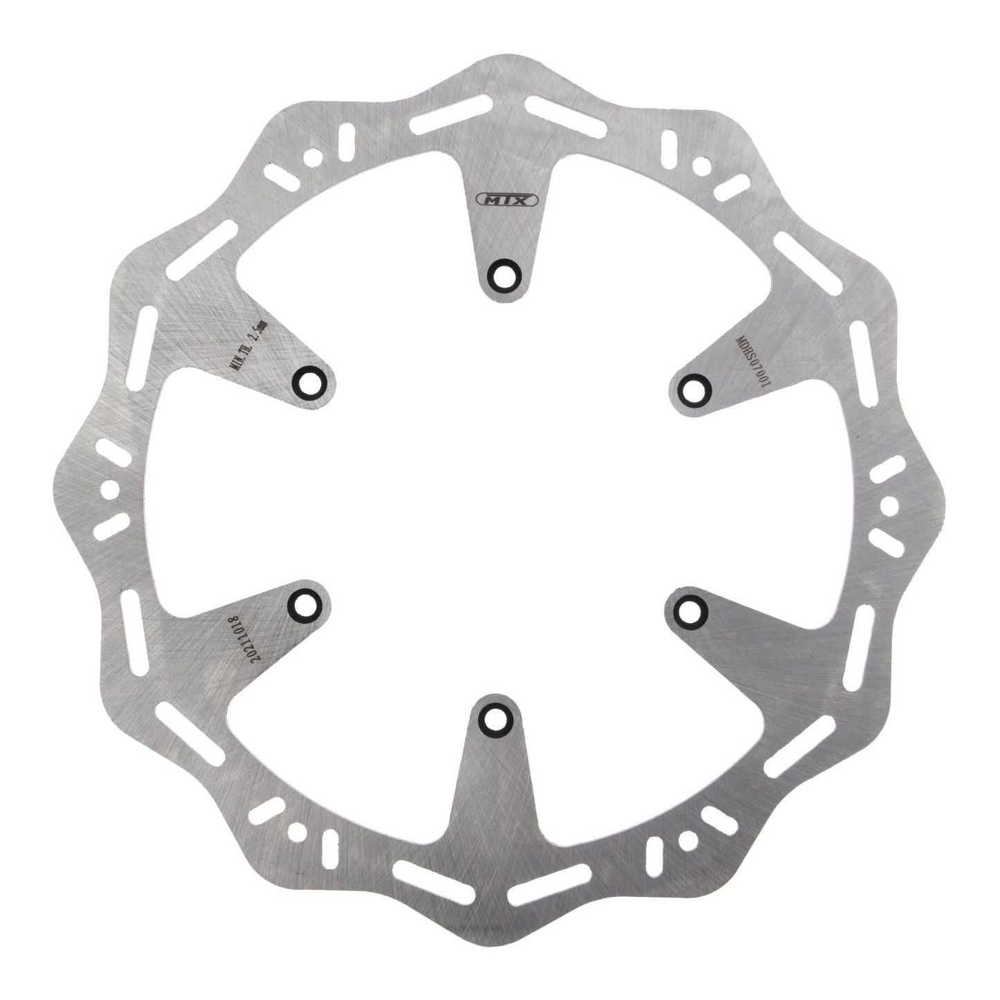 MTX HORNET BRAKE DISC SOLID WAVE TYPE - FRONT #MDHS07001