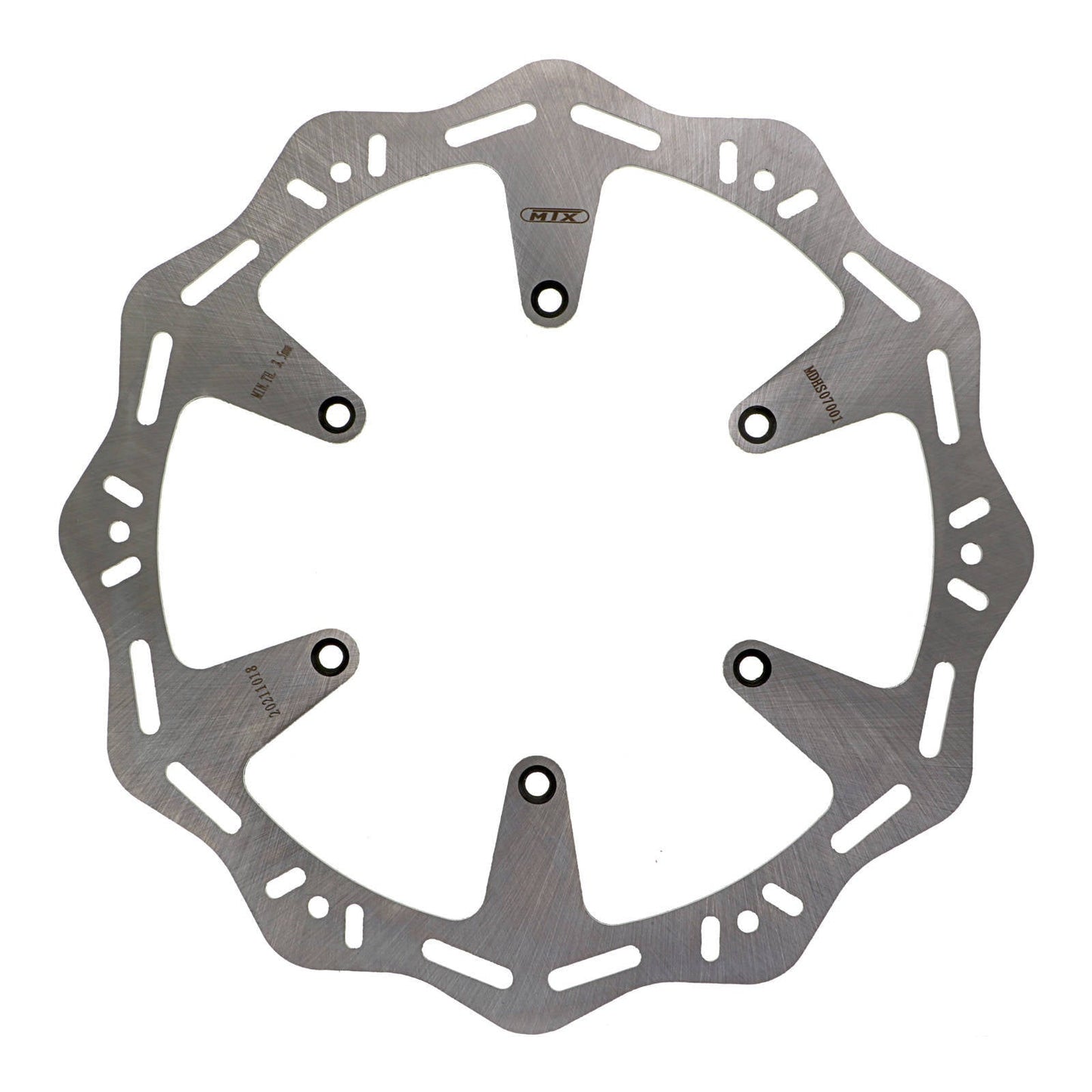 MTX HORNET BRAKE DISC SOLID WAVE TYPE - FRONT #MDHS07001