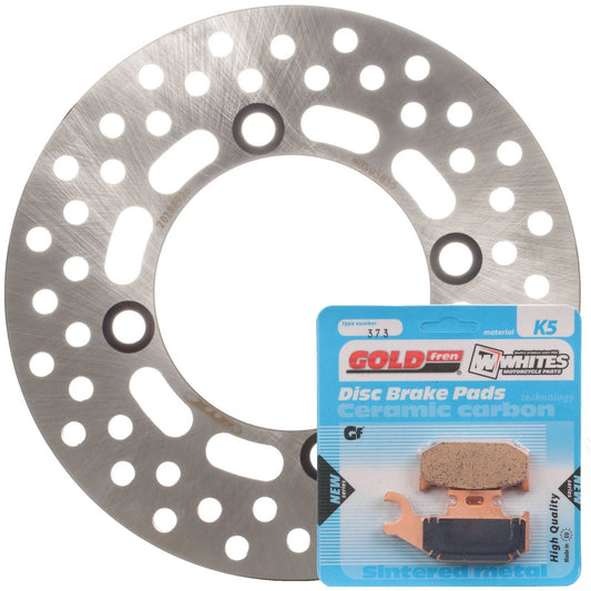 BRAKE ROTOR & PAD FRONT KIT - SUZ LTA500 AXI 14-18 - LEFT #MDKF05009L