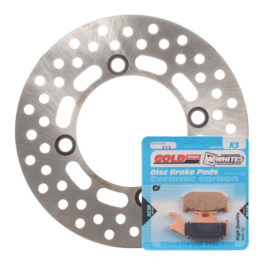 BRAKE ROTOR & PAD FRONT KIT - SUZ LTA500 AXI 14-18 - LEFT #MDKF05009L