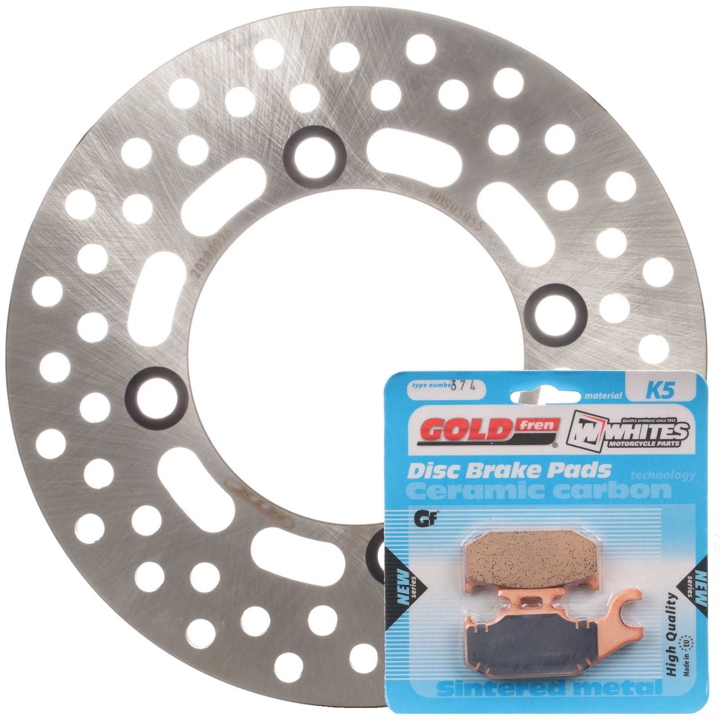 BRAKE ROTOR & PAD FRONT KIT - SUZ LTA500 AXI 14-18 - RIGHT #MDKF05009R