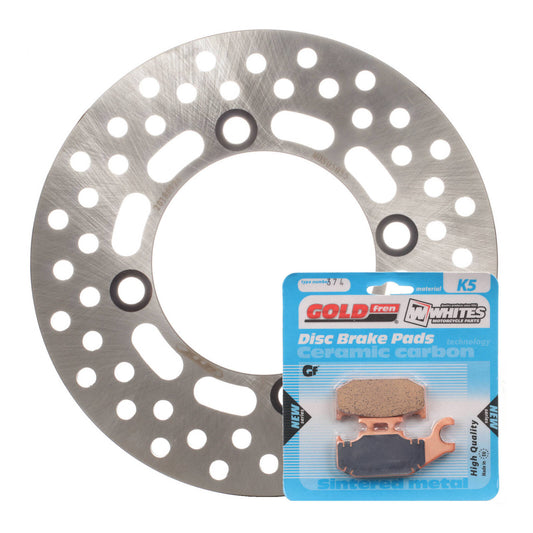 BRAKE ROTOR & PAD FRONT KIT - SUZ LTA500 AXI 14-18 - RIGHT #MDKF05009R