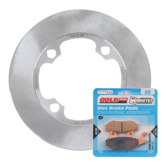 BRAKE ROTOR & PAD FRONT KIT - SUZ LTF300F 02-20 - LEFT #MDKF05010L