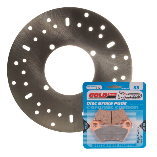 BRAKE ROTOR & PAD FRONT KIT - POL ACE 570 16-17 #MDKF18002