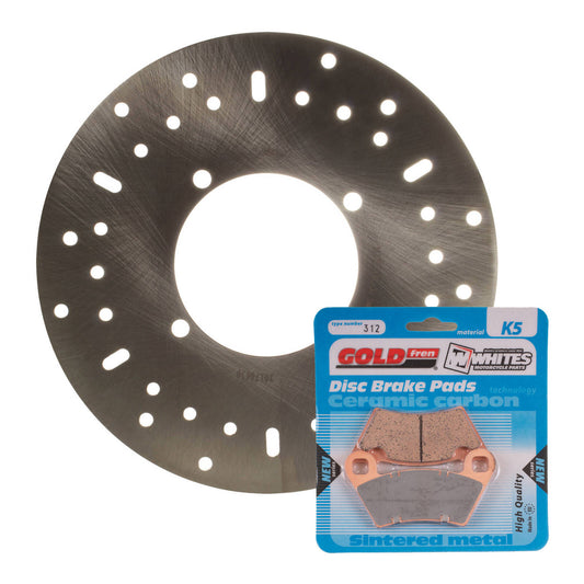 BRAKE ROTOR & PAD FRONT KIT - POL ACE 570 16-17 #MDKF18002