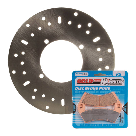 BRAKE ROTOR & PAD FRONT KIT - POL ACE 570 HD 16-18 #MDKF18003