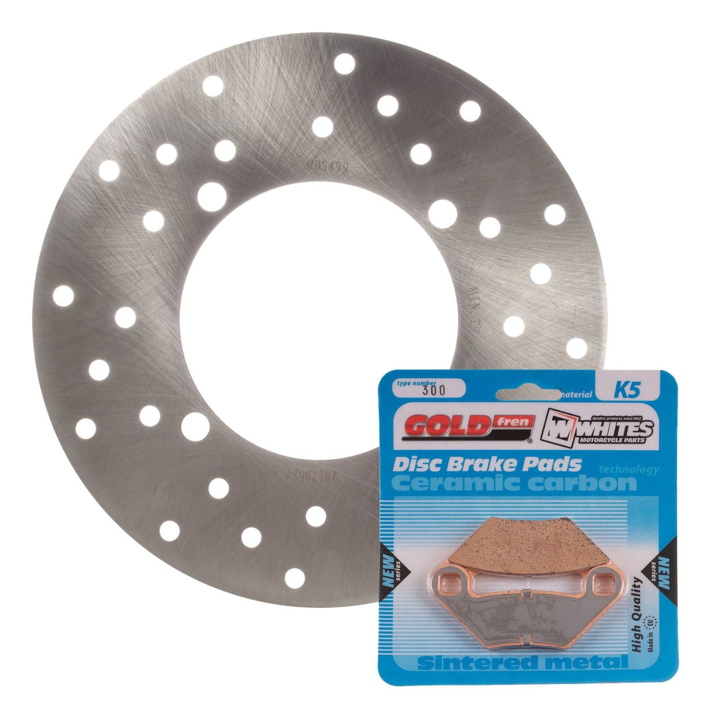 BRAKE ROTOR & PAD REAR KIT - POL SPORTSMAN 570 HD 14-19 #MDKR18003