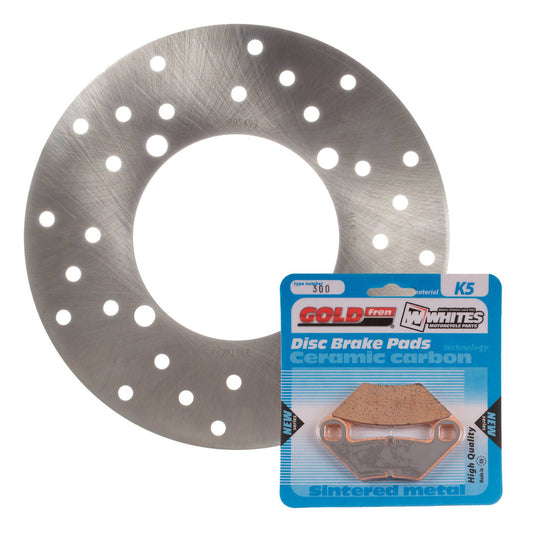 BRAKE ROTOR & PAD REAR KIT - POL SPORTSMAN 570 HD EPS 18-20 #MDKR18004