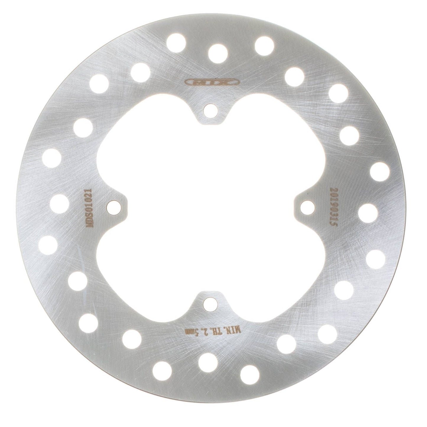 MTX BRAKE ROTOR SOLID TYPE - REAR #MDS01021