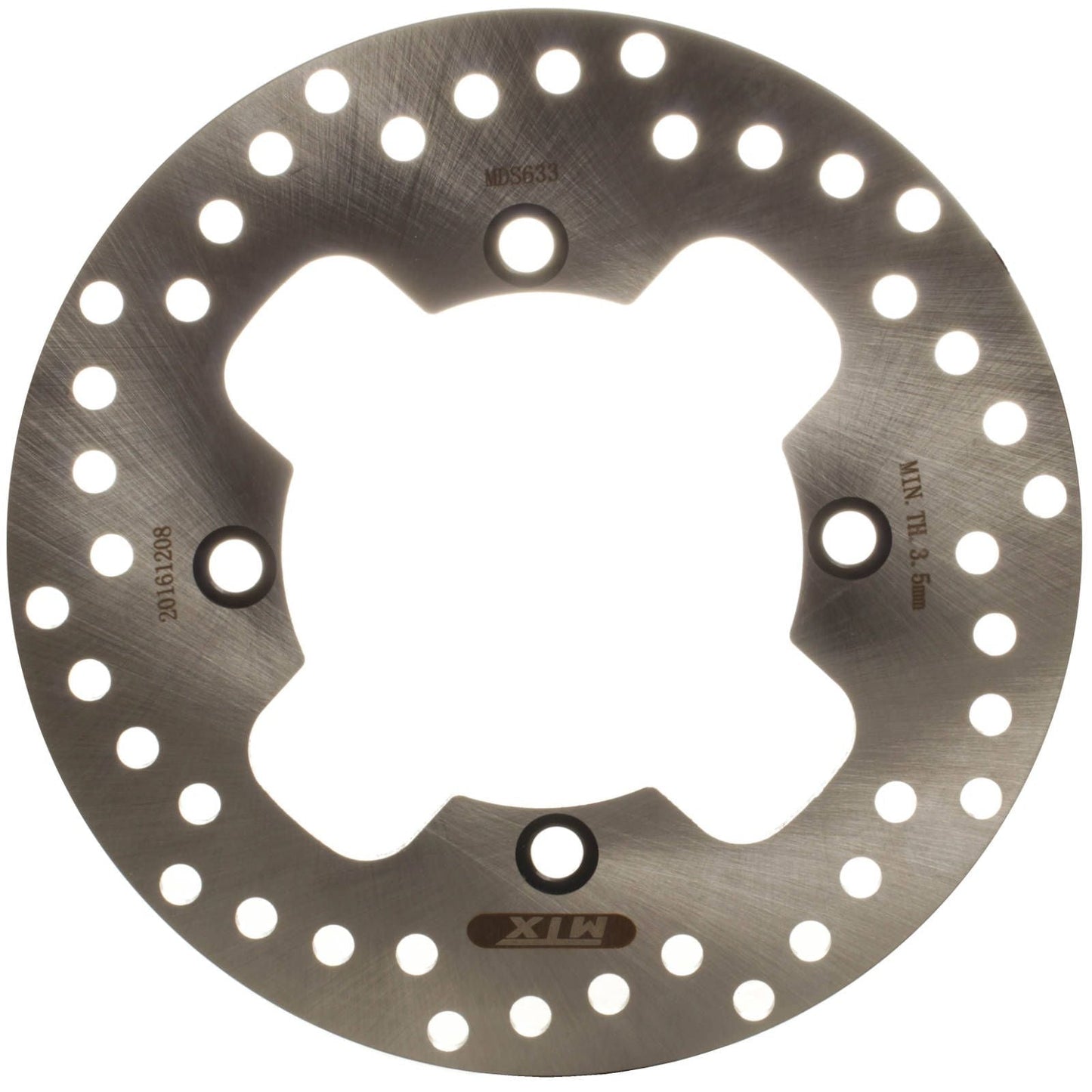 MTX BRAKE ROTOR SOLID TYPE - REAR #MDS01069