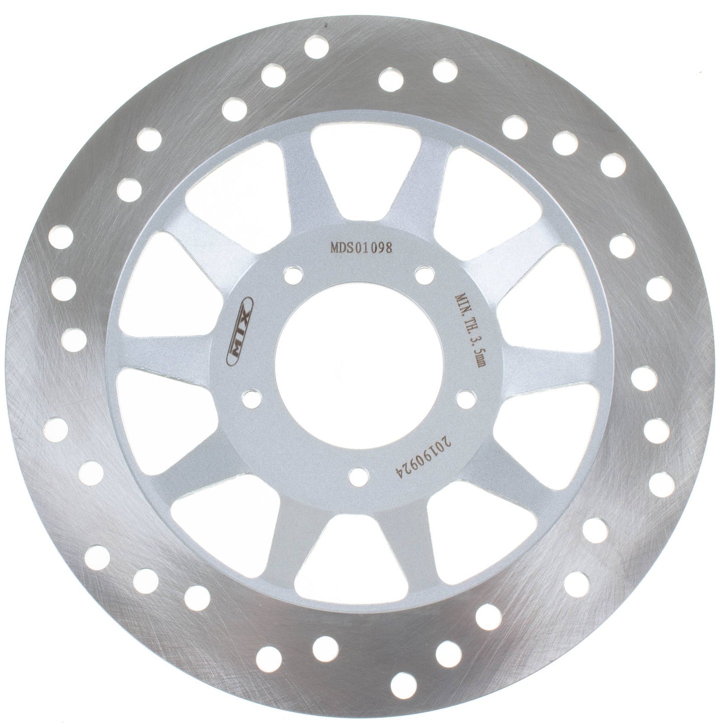 MTX BRAKE ROTOR SOLID TYPE - FRONT #MDS01098