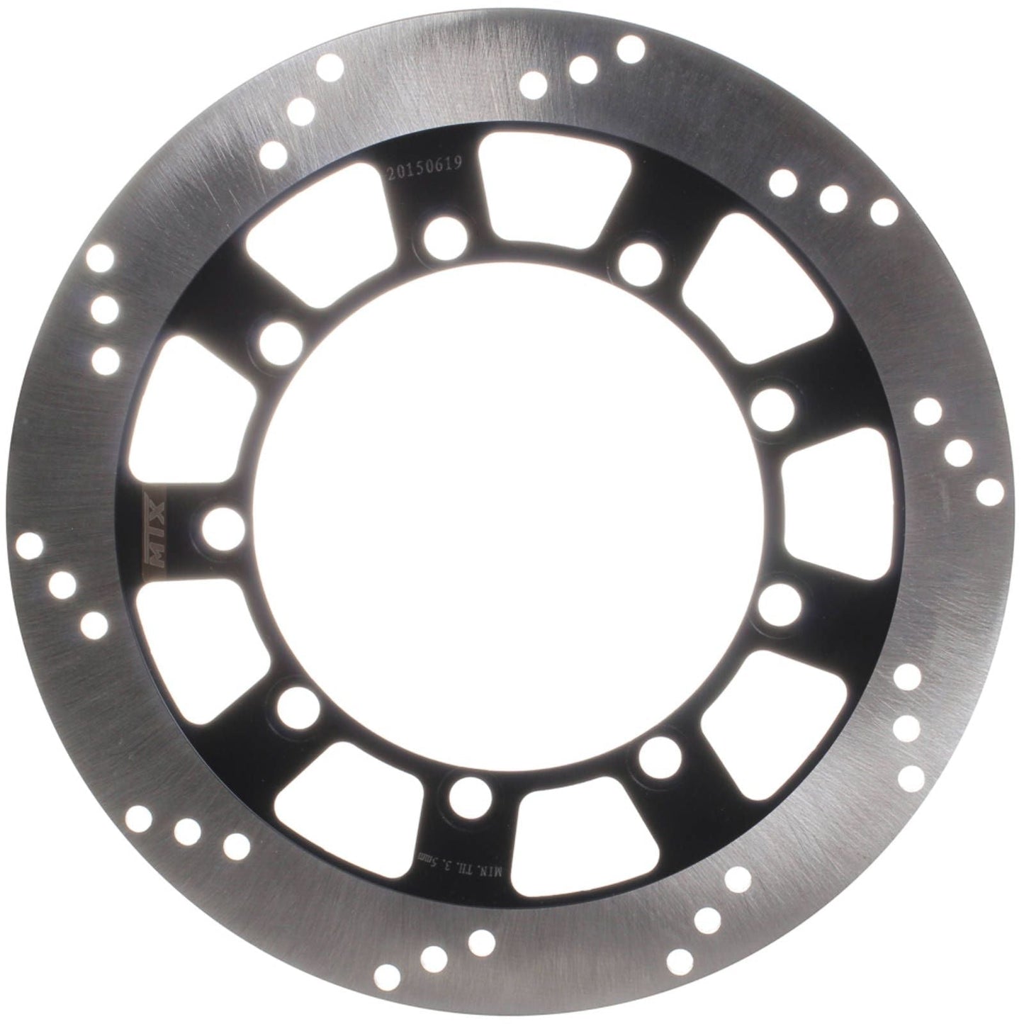 MTX BRAKE ROTOR SOLID TYPE - FRONT L #MDS03041