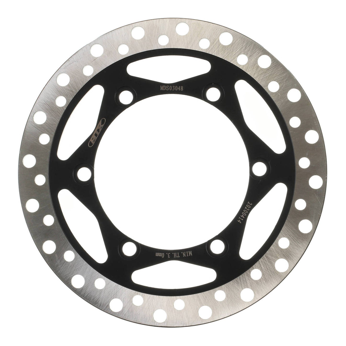 MTX BRAKE ROTOR SOLID TYPE - FRONT L #MDS03048