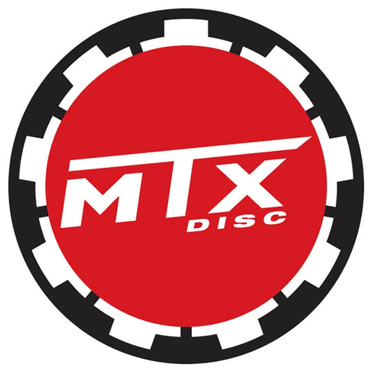 MTX BRAKE ROTOR SOLID TYPE - BLACK CARRIER #MDS03088