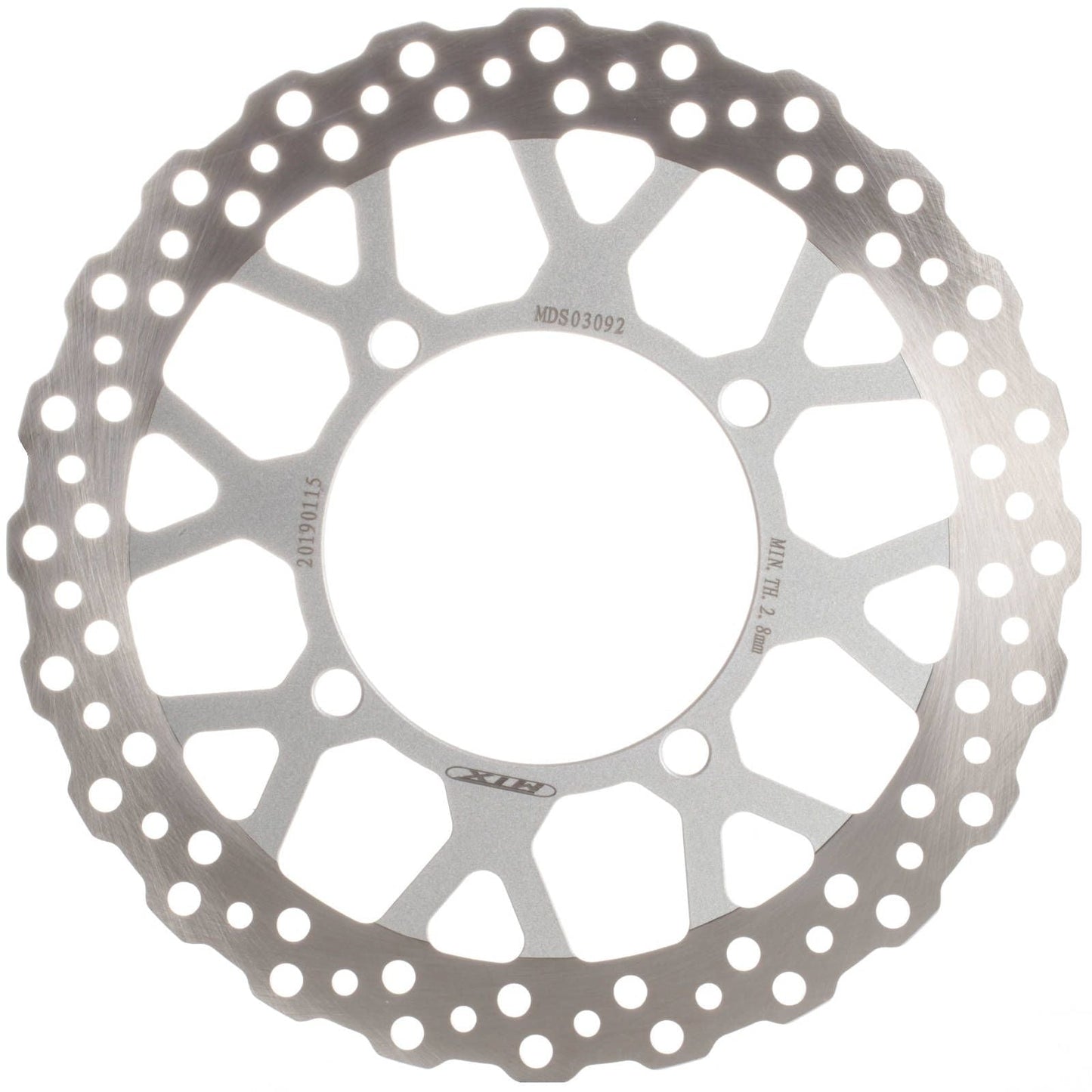 MTX BRAKE ROTOR SOLID TYPE - FRONT #MDS03092