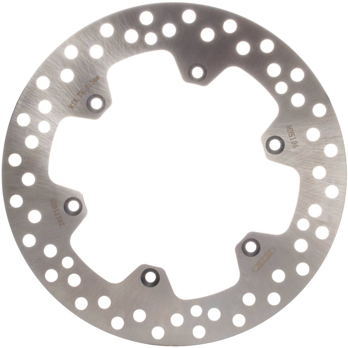 MTX BRAKE ROTOR SOLID TYPE - REAR #MDS05015