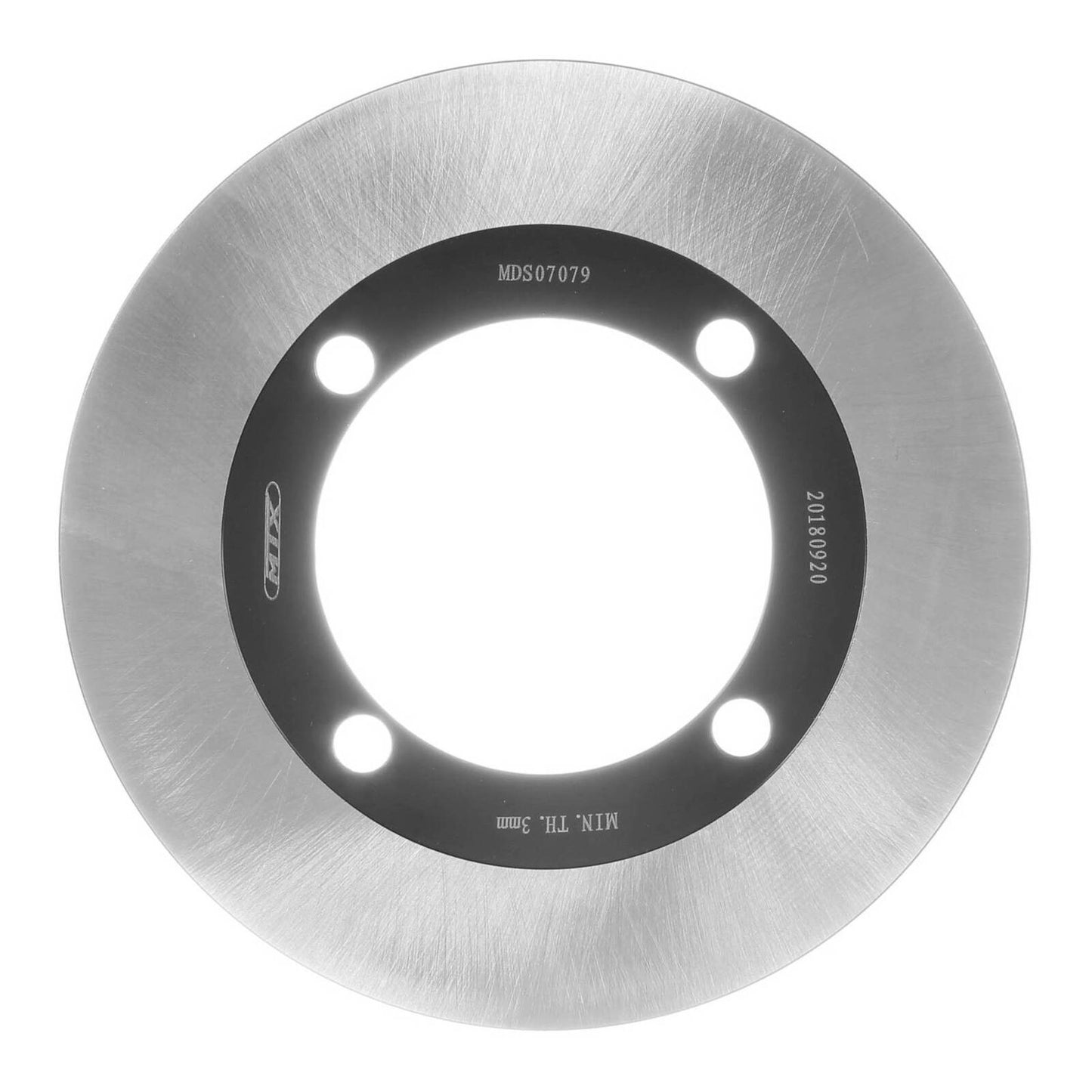 MTX BRAKE ROTOR SOLID TYPE - REAR #MDS07079