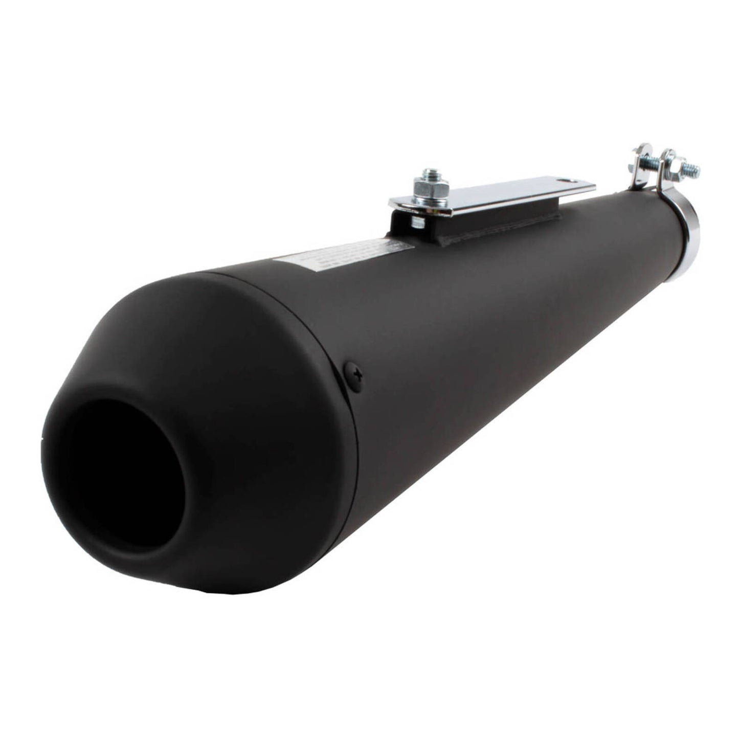 WHITES MUFFLER SHORTY MEGAPHONE REVERSE CONE BLK