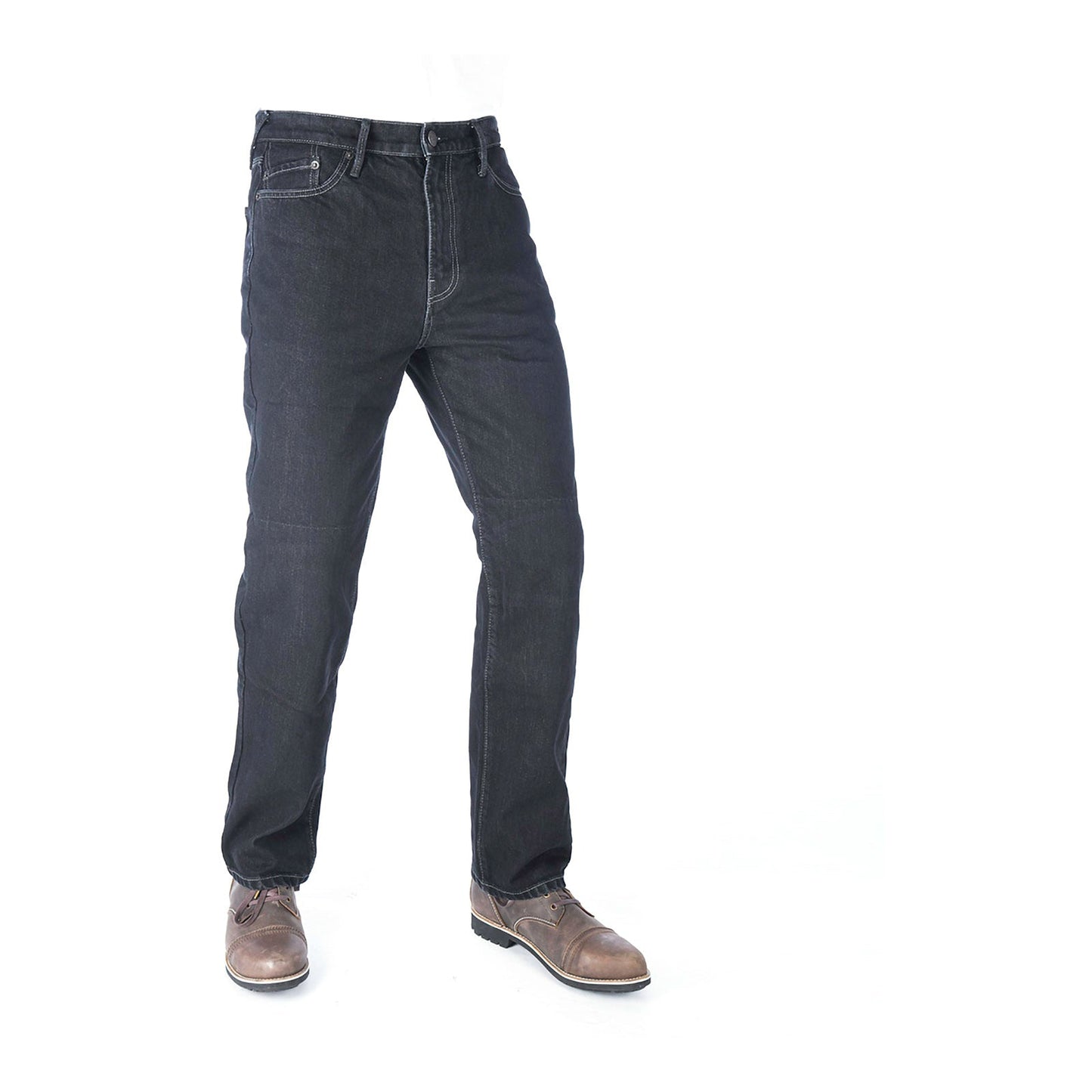 Oxford Original CE ArmourLite Jean Straight Black Long