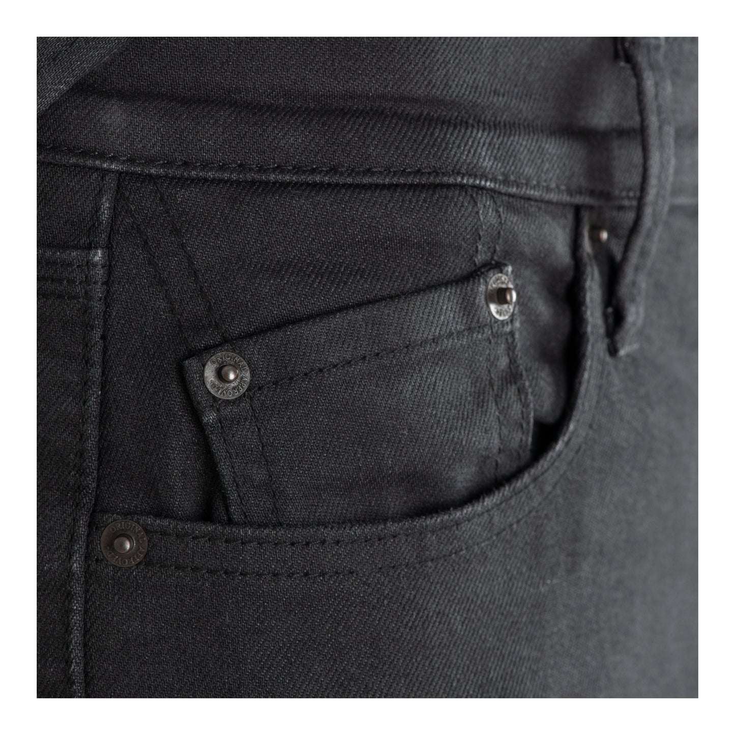 Oxford Original CE AA Armourlite Straight Jeans - Black (Regular - 32L)