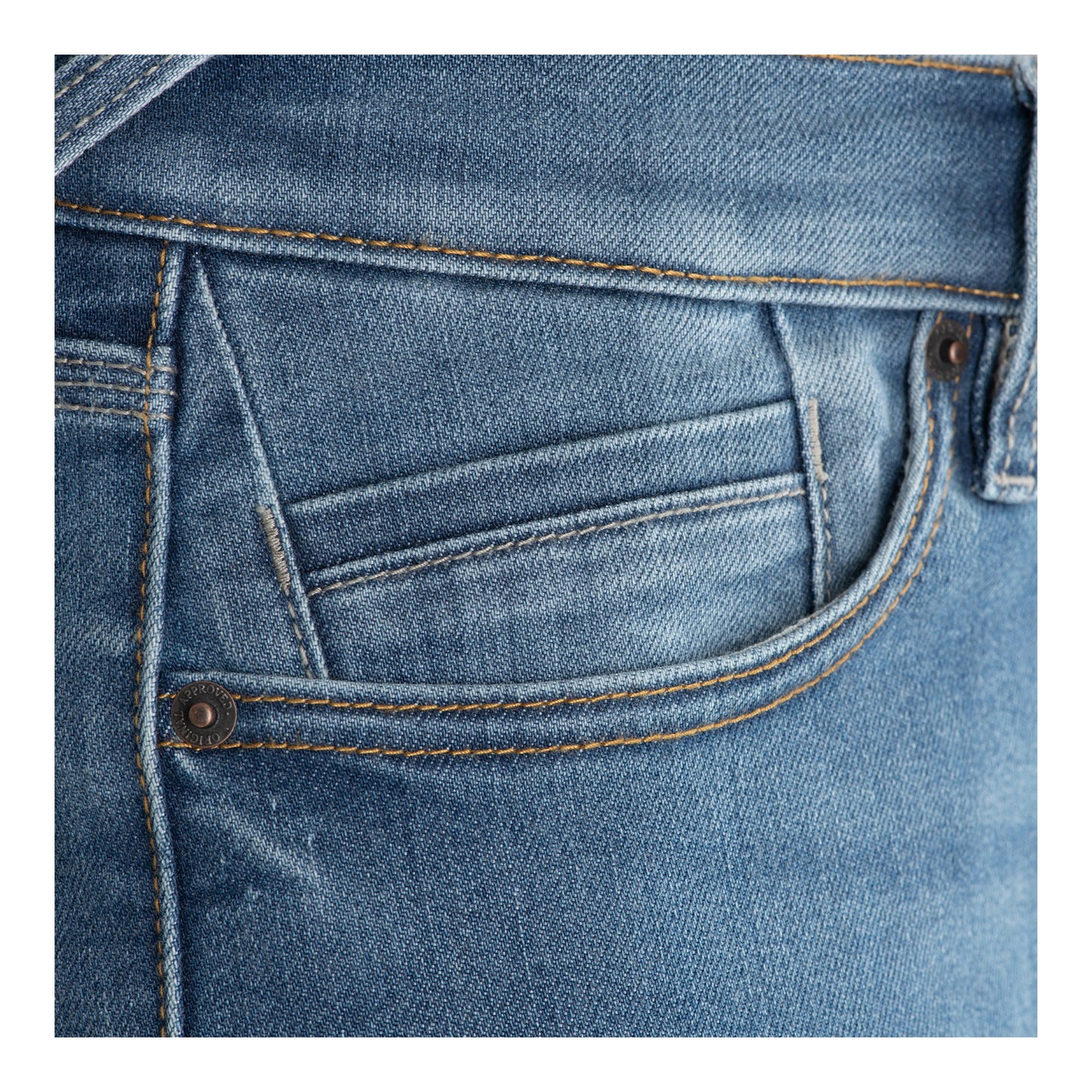 Oxford Original CE AA Armourlite Straight Jeans - Blue (Short - 30L)