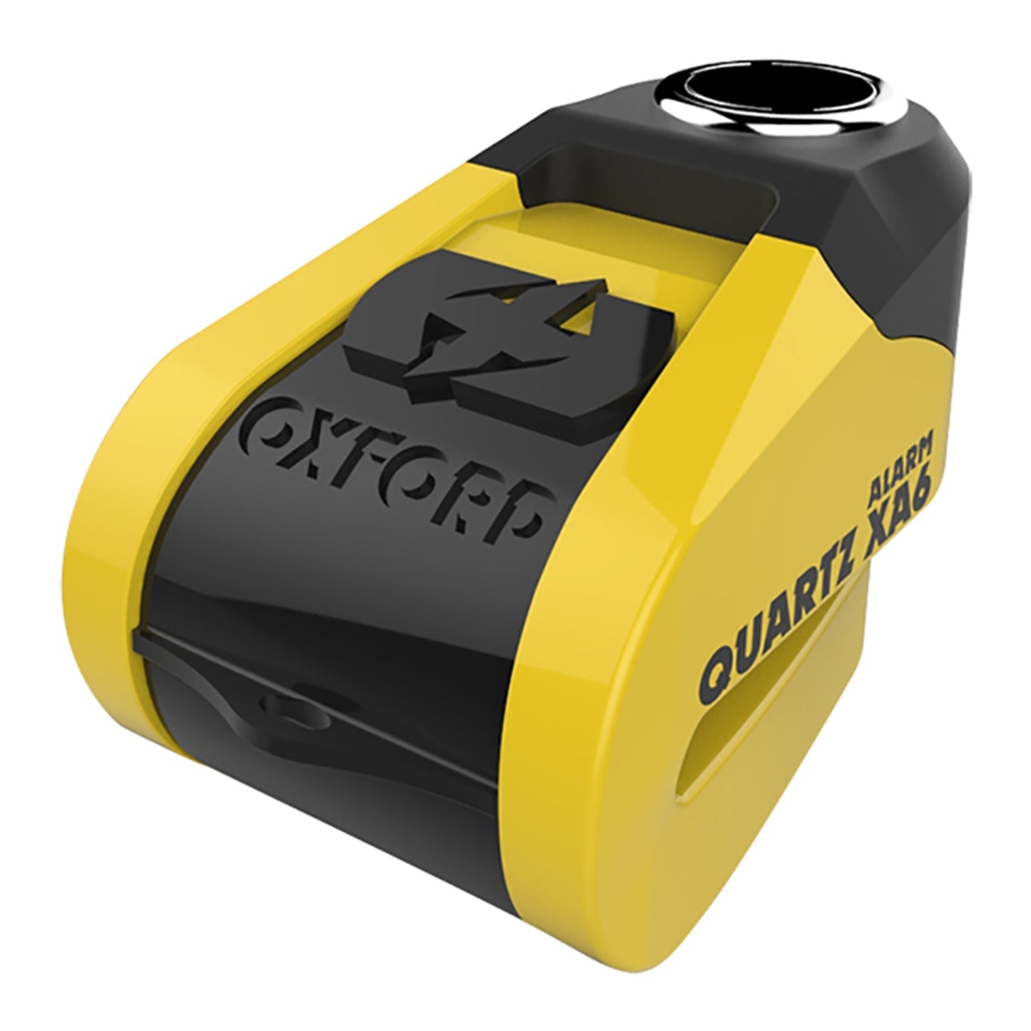 Oxford Disc Lock Alarm Quartz XA6 - Yellow