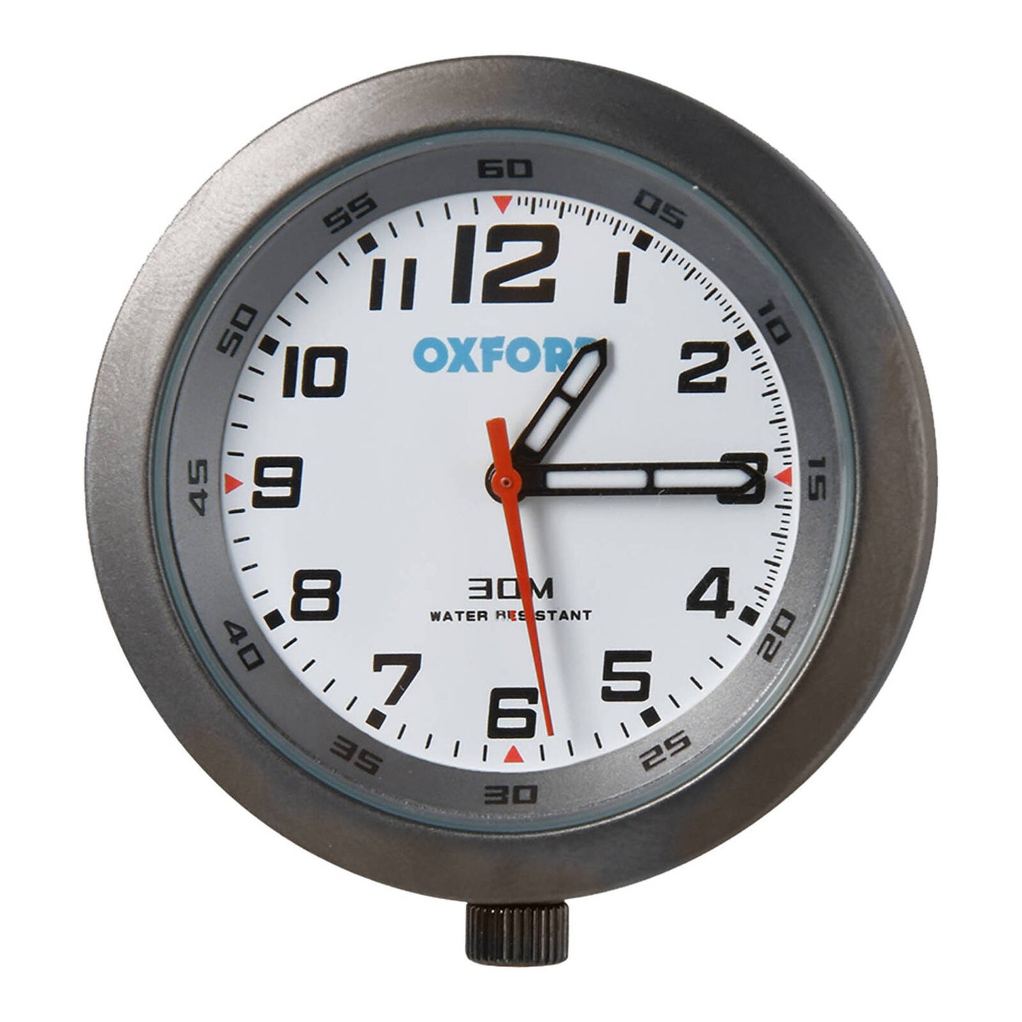 OXFORD CLOCK TIT CASE &amp; WHT FACE W/BRKT (NEW)