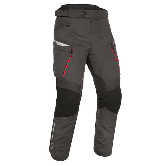 Oxford Montreal 4.0 Dry2Dry Pants - Black / Grey / Red (Regular) (L)