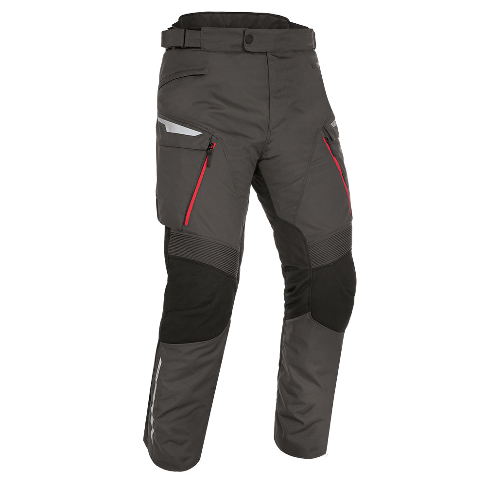 Oxford Montreal 4.0 Dry2Dry Pants - Black / Grey / Red (Regular) (XL)