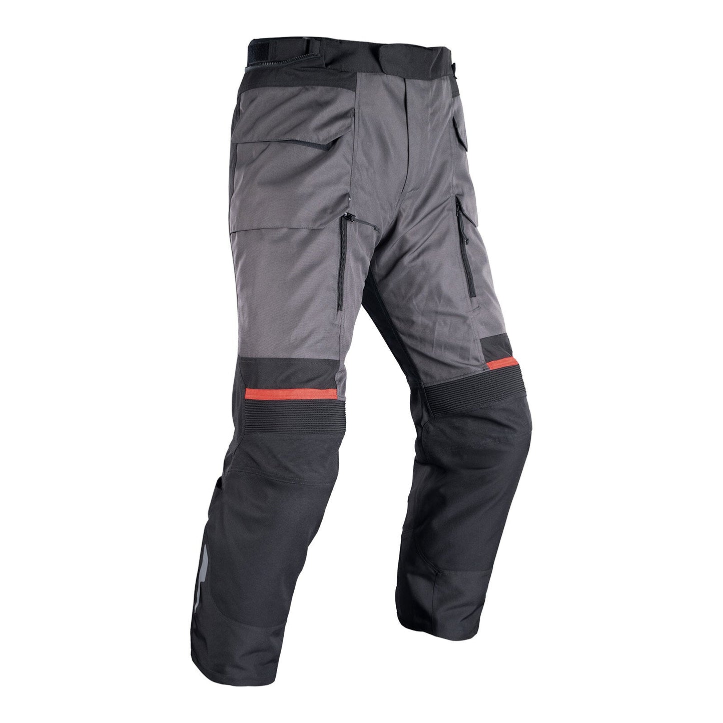 Oxford Rockland MS Pant - Charcoal Black / Red (Regular)