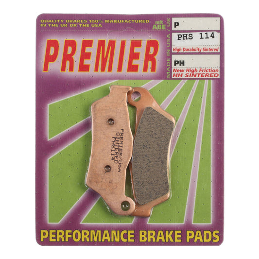 PREMIER BRAKE PADS HI-PERF SINT PH114 - HD | KTM #PBPH114