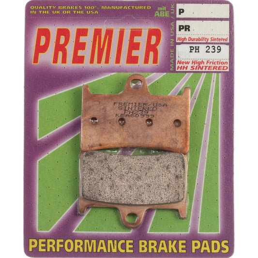 PREMIER BRAKE PADS HI-PERF SINT PH239 - YAM #PBPH239