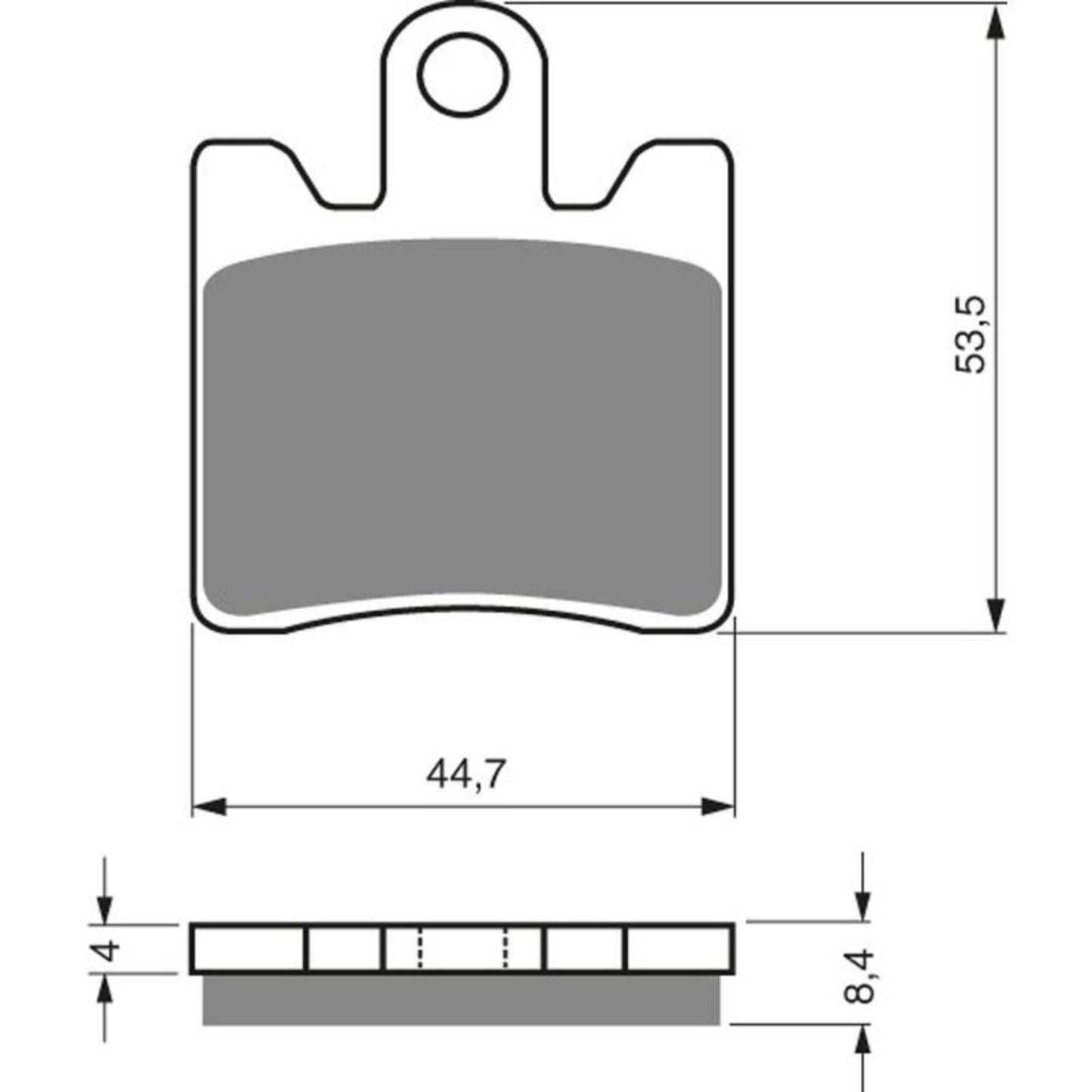 Premier Brake Pads - PH Street Sintered (GF326S3)