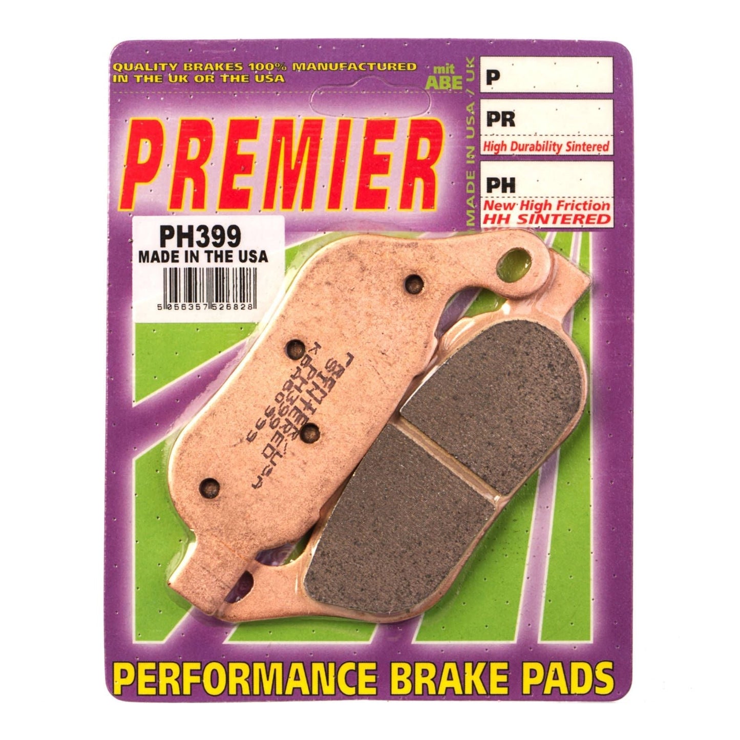 PREMIER BRAKE PADS HI-PERF SINT PH399 - HD #PBPH399